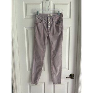 We The Free Corduroy Pants Lavender Soft Purple Button Fly